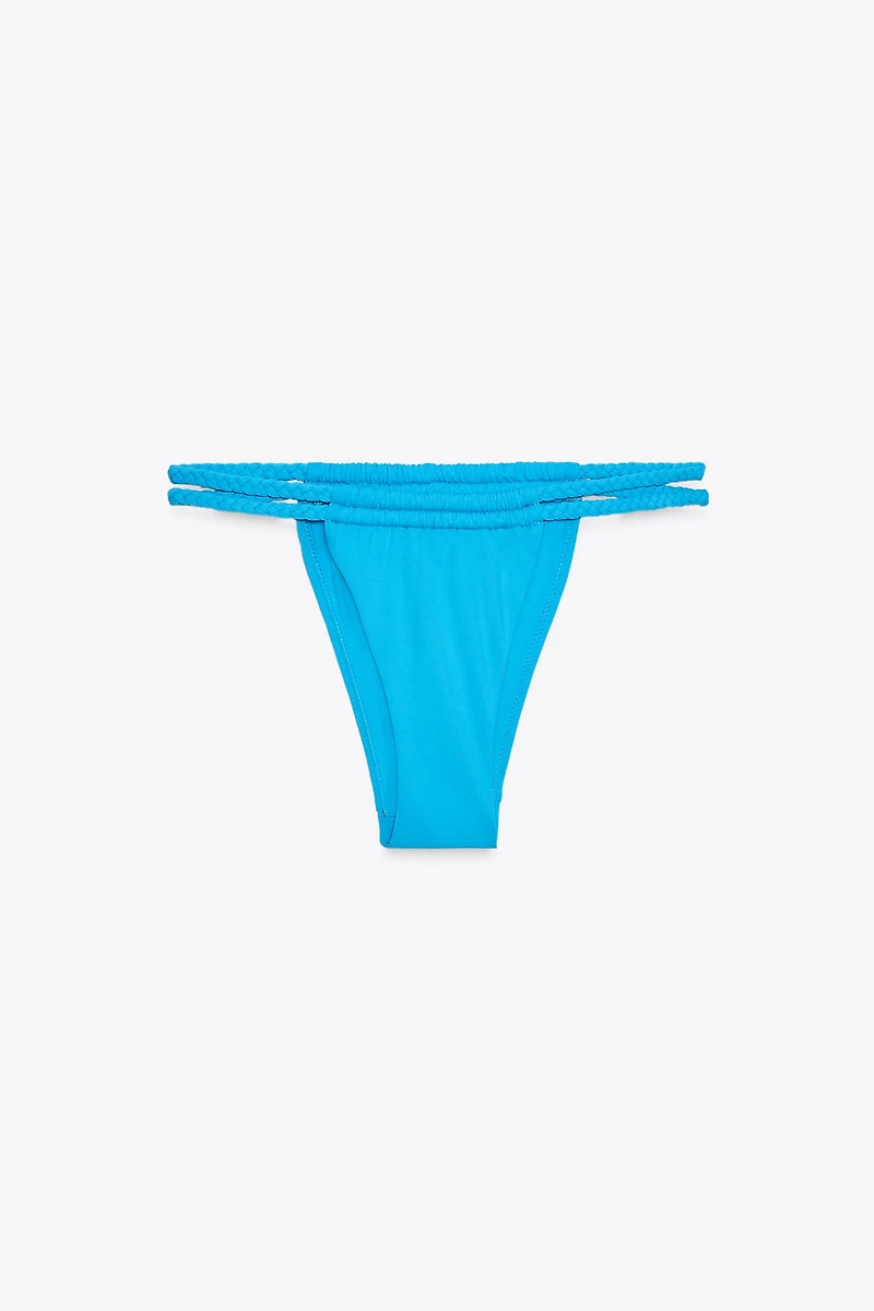 BRAIDED STRING BIKINI BOTTOMS