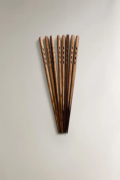 SET OF WOODEN FIR CHOPSTICKS (SET OF 8)