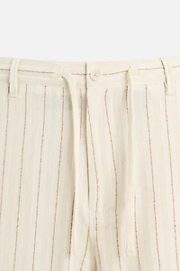 JACQUARD STRIPED PANTS