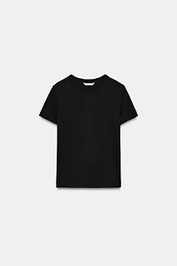 SHORT SLEEVE INTERLOCK T-SHIRT