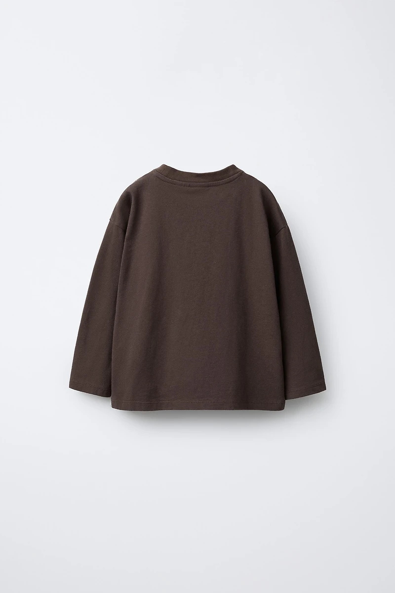 CAPYBARA RUFFLY PATCH T-SHIRT