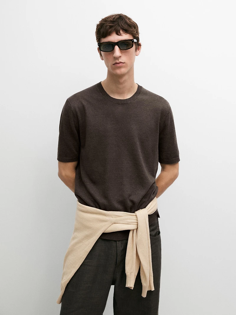 T-shirt léger 100 % lin