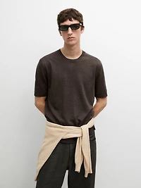 T-shirt léger 100 % lin