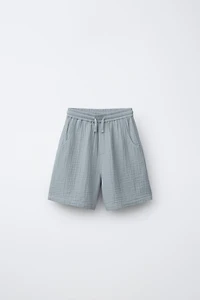 TEXTURED SHORTS