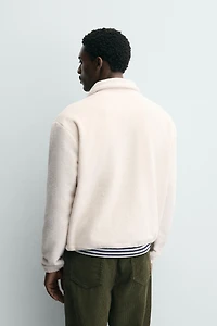 FLEECE QUARTER-ZIP SWEATSHIRT