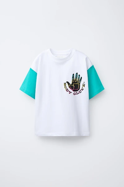 T-SHIRT MANCHES CONTRASTANTES ZARA X BODY GLOVE ®