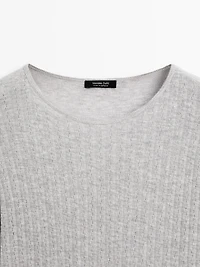 T-shirt coton ajouré