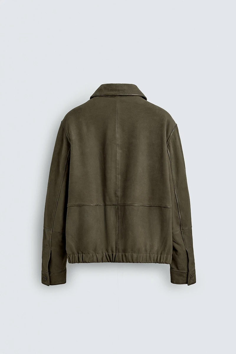 SUEDE LEATHER JACKET