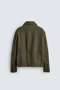 SUEDE LEATHER JACKET