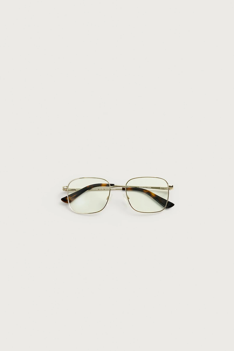 SQUARE METAL SUNGLASSES