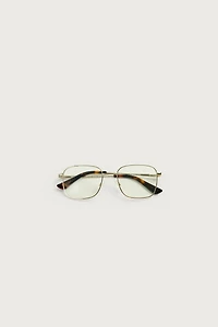 SQUARE METAL SUNGLASSES