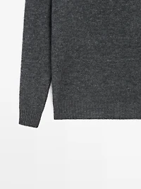 Knit alpaca blend sweater - LIMITED