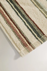 IRREGULAR STRIPED BATH TOWEL