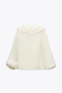 ZW COLLECTION RUFFLED SHIRT