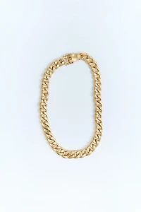 COLLIER CHAÎNE À MAILLONS