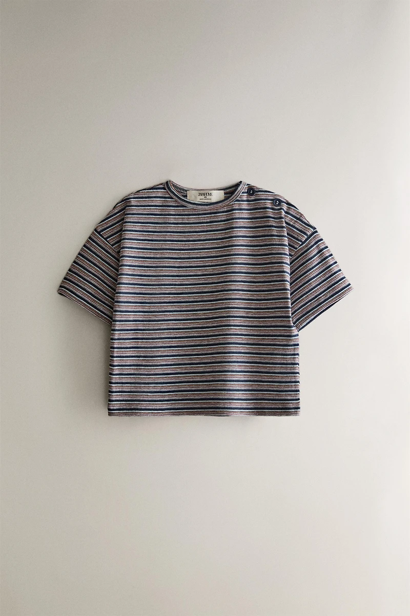 T-SHIRT DE PLAGE ENFANT RAYURES