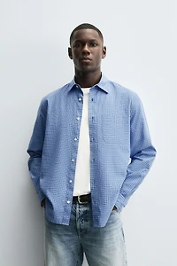 PLAID POCKET SHIRT