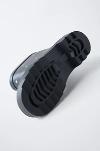 STAR PRINT RAIN BOOTS