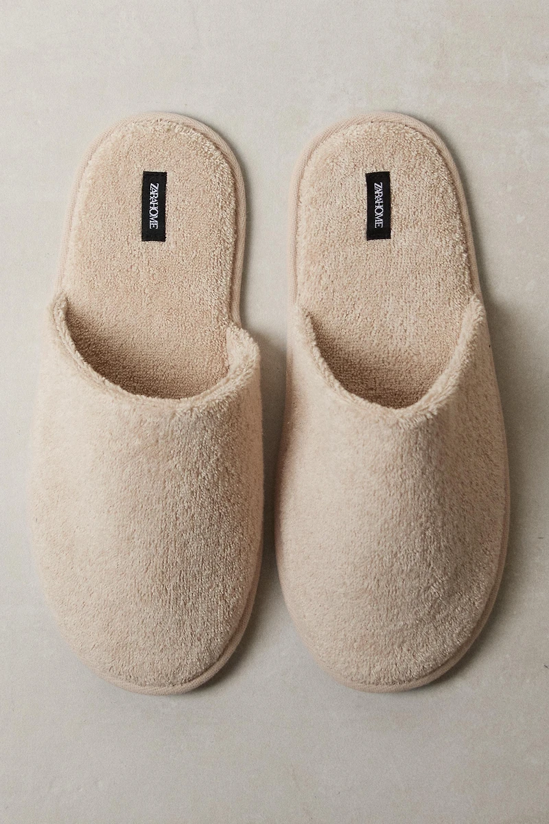 TERRY SLIPPERS