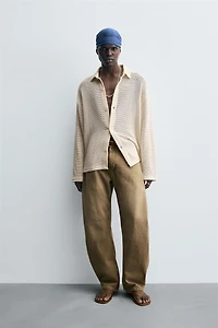 OPEN WEAVE SHIRT
