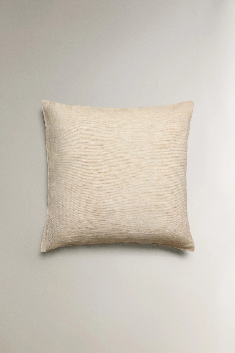 TEXTURED STRIPED PILLOWCASE