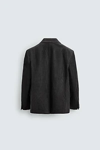 CORDUROY DOUBLE BREASTED BLAZER