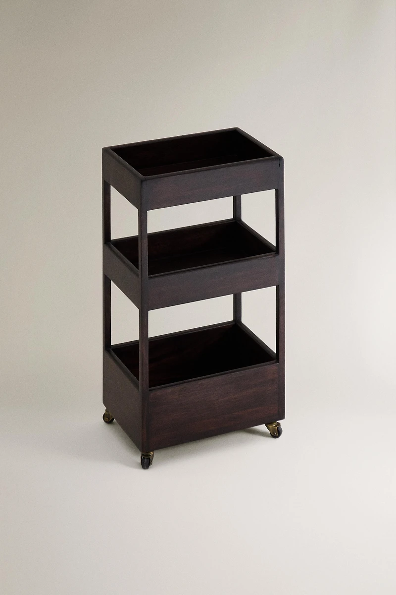 WOODEN STORAGE UNIT