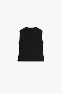 ZW COLLECTION ASYMMETRIC VEST