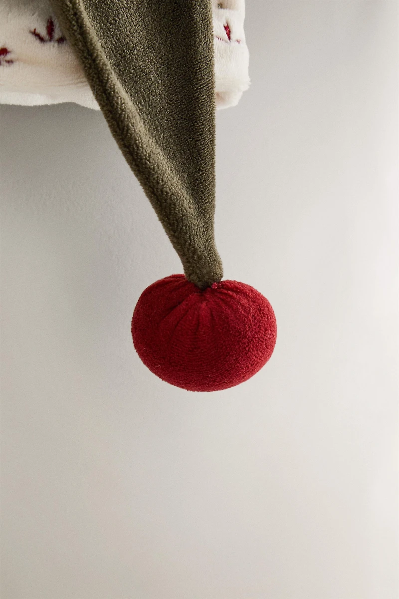 CHILDREN'S CHRISTMAS ELF HAT