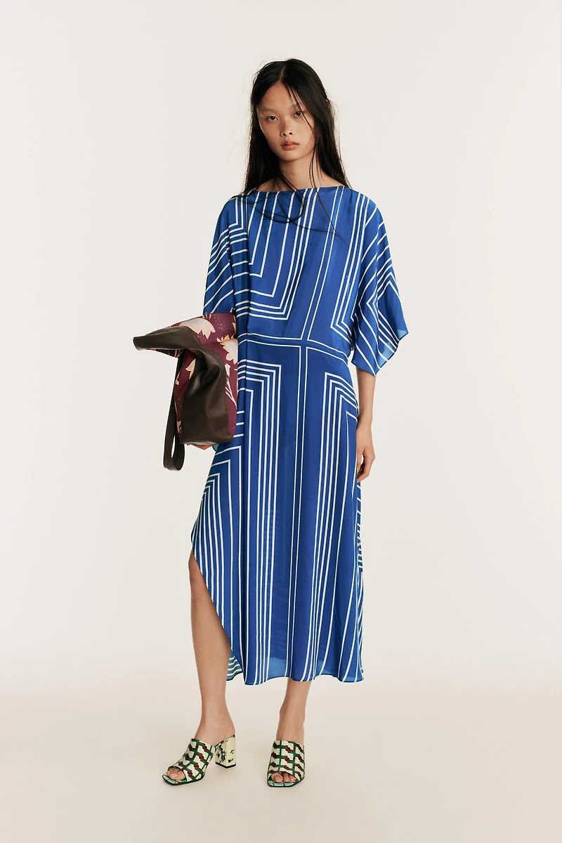 LIMITED EDITION PRINTED MULE HEELS