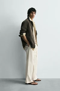 WASHED BOXY FIT JACKET