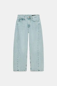 ZW COLLECTION MID-RISE RELAXED ANKLE JEANS