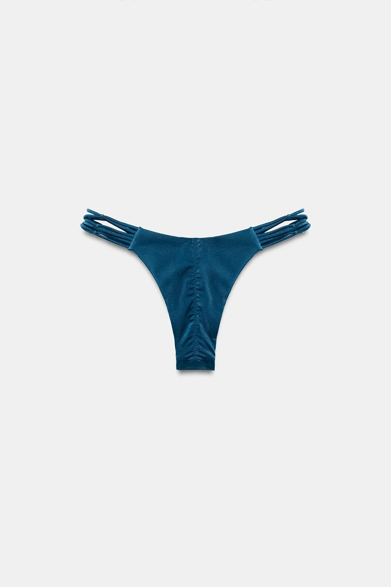 STRAPPY KNOTTED BIKINI BOTTOMS