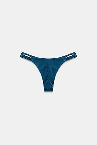 STRAPPY KNOTTED BIKINI BOTTOMS