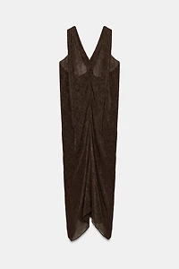 ZW COLLECTION JACQUARD MIDI DRESS