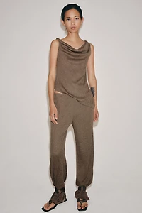 PANTALON DROIT RUSTIQUE