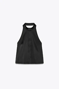 GILET SATINÉ