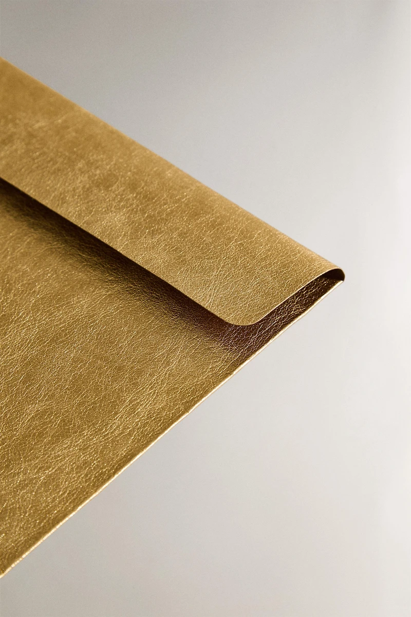 SAC CADEAU EN PAPIER DORÉ NOËL