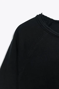WASHED LONG SLEEVE T-SHIRT