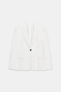VESTE AJUSTÉE À ÉPAULETTES