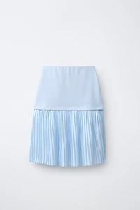 PLEATED MIDI SKIRT