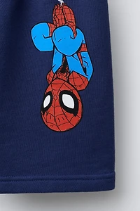 SHORT EN MOLLETON SPIDER-MAN © MARVEL