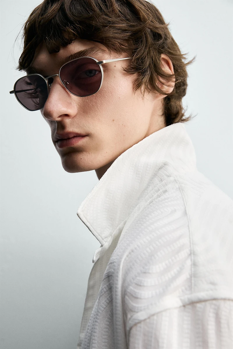 EMBROIDERED JACQUARD SHIRT