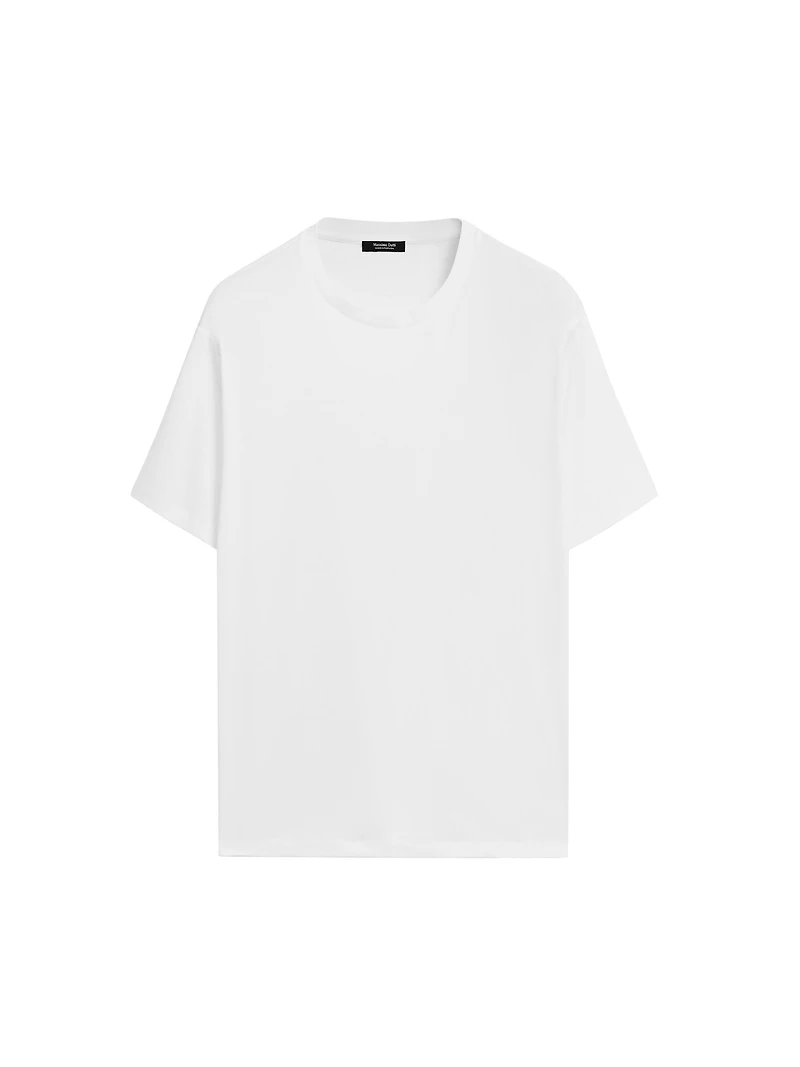 T-shirt 100 % coton mercerisé