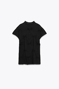 KNOTTED KNIT TOP