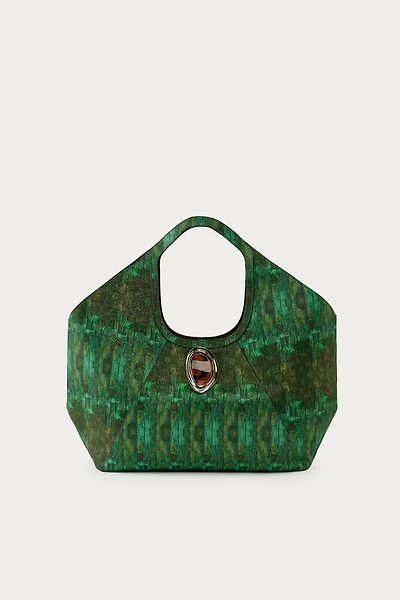MARISA BERENSON X ZARA PRINTED MAXI SHOPPER