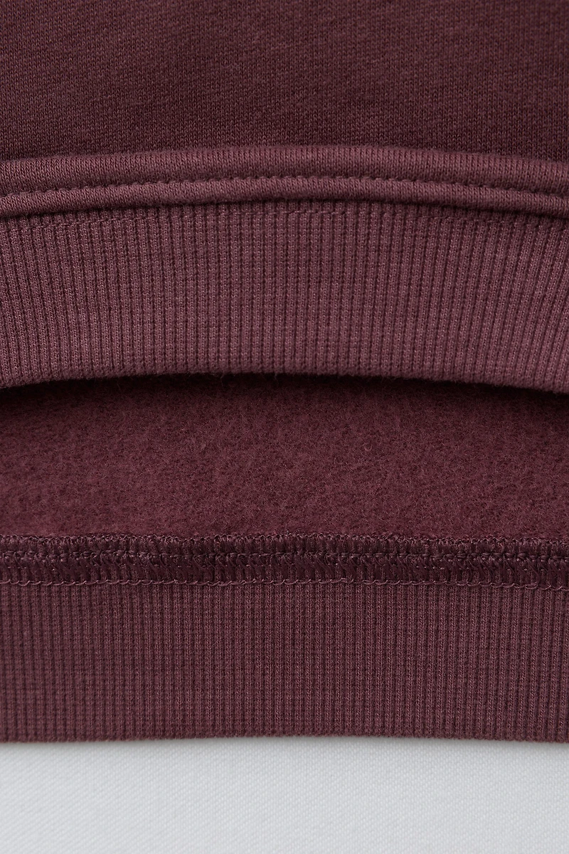 PLAIN SWEATSHIRT AND LEGGING SET