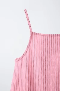 STRIPED PRINT DRESS