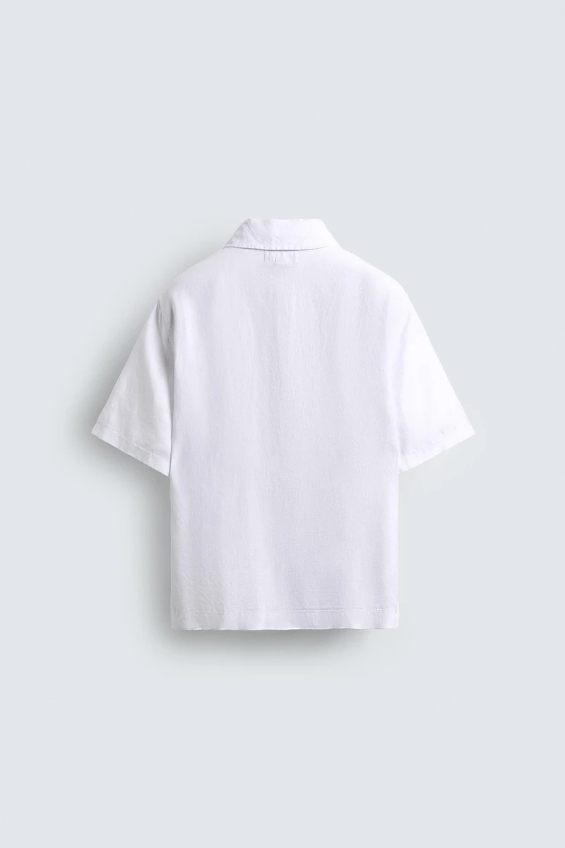 RELAXED FIT 100% HEMP SHIRT