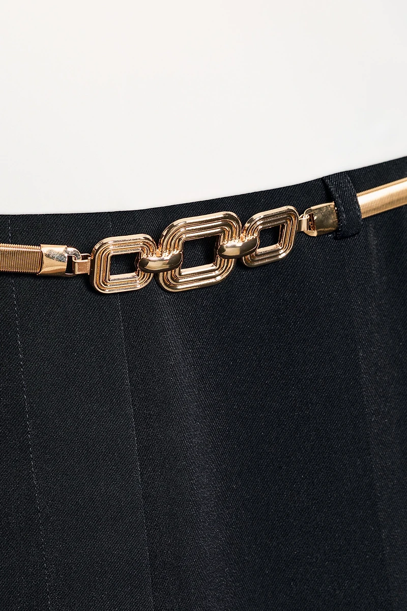 HALTER NECK JUMPSUIT WITH BELT